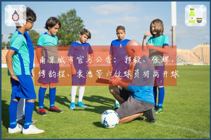南京城市官方公告：郭毅、张辉、傅韵程、袁浩等六位球员将离开球队